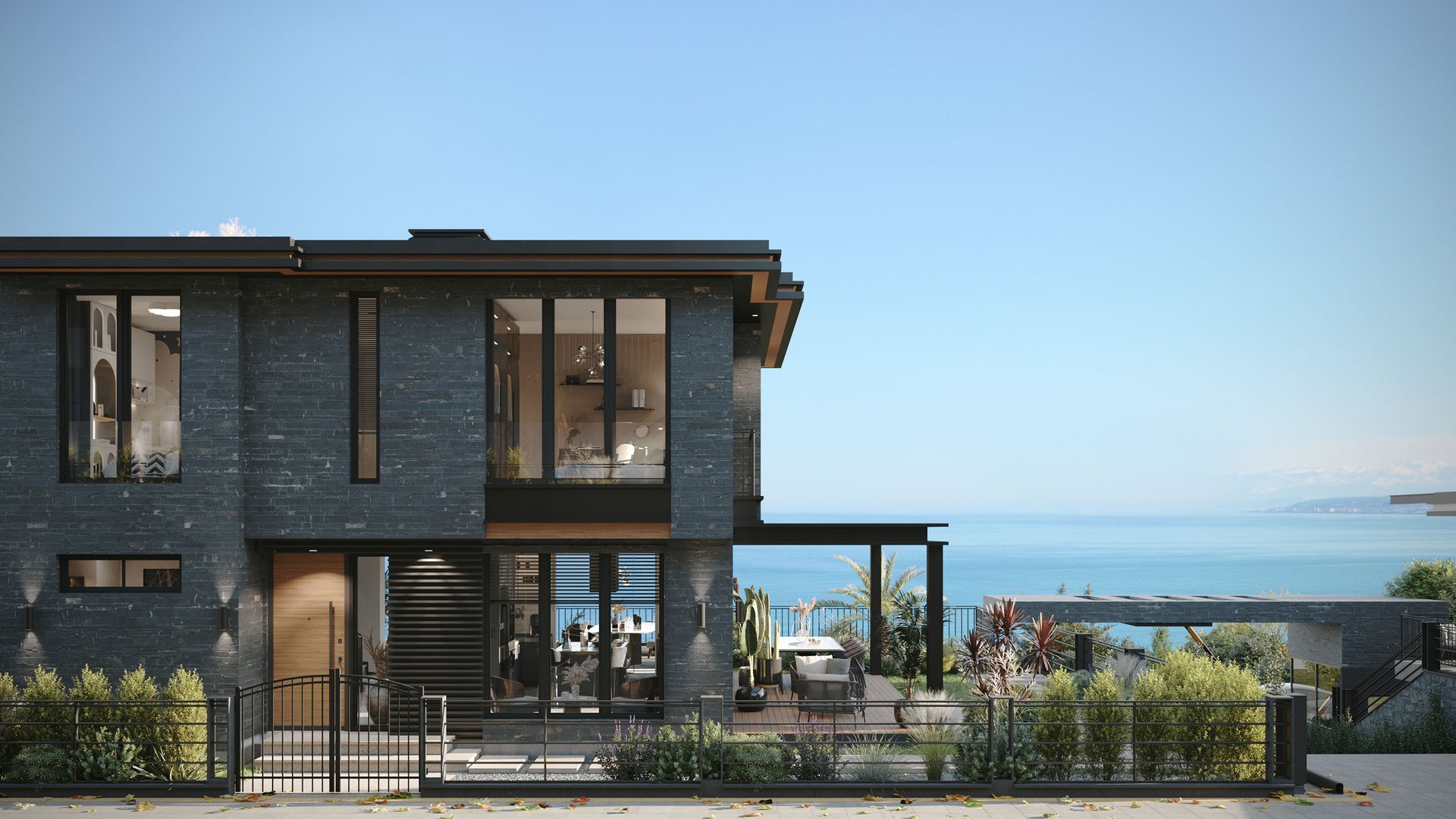 Serander Yalıncak Villası - Dış Mekân Görselleştirme